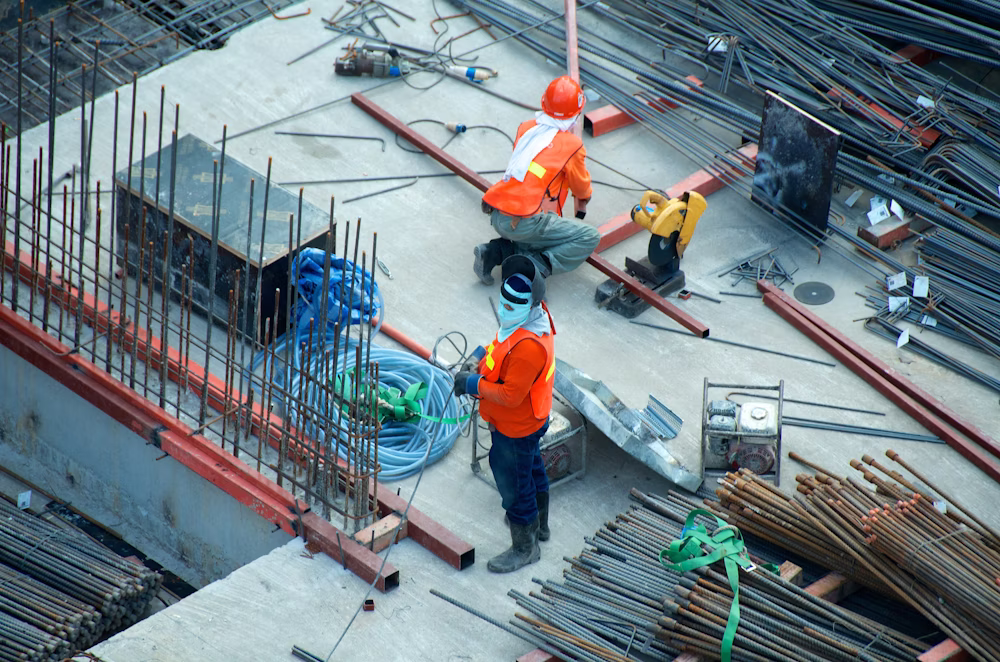Chantier de construction